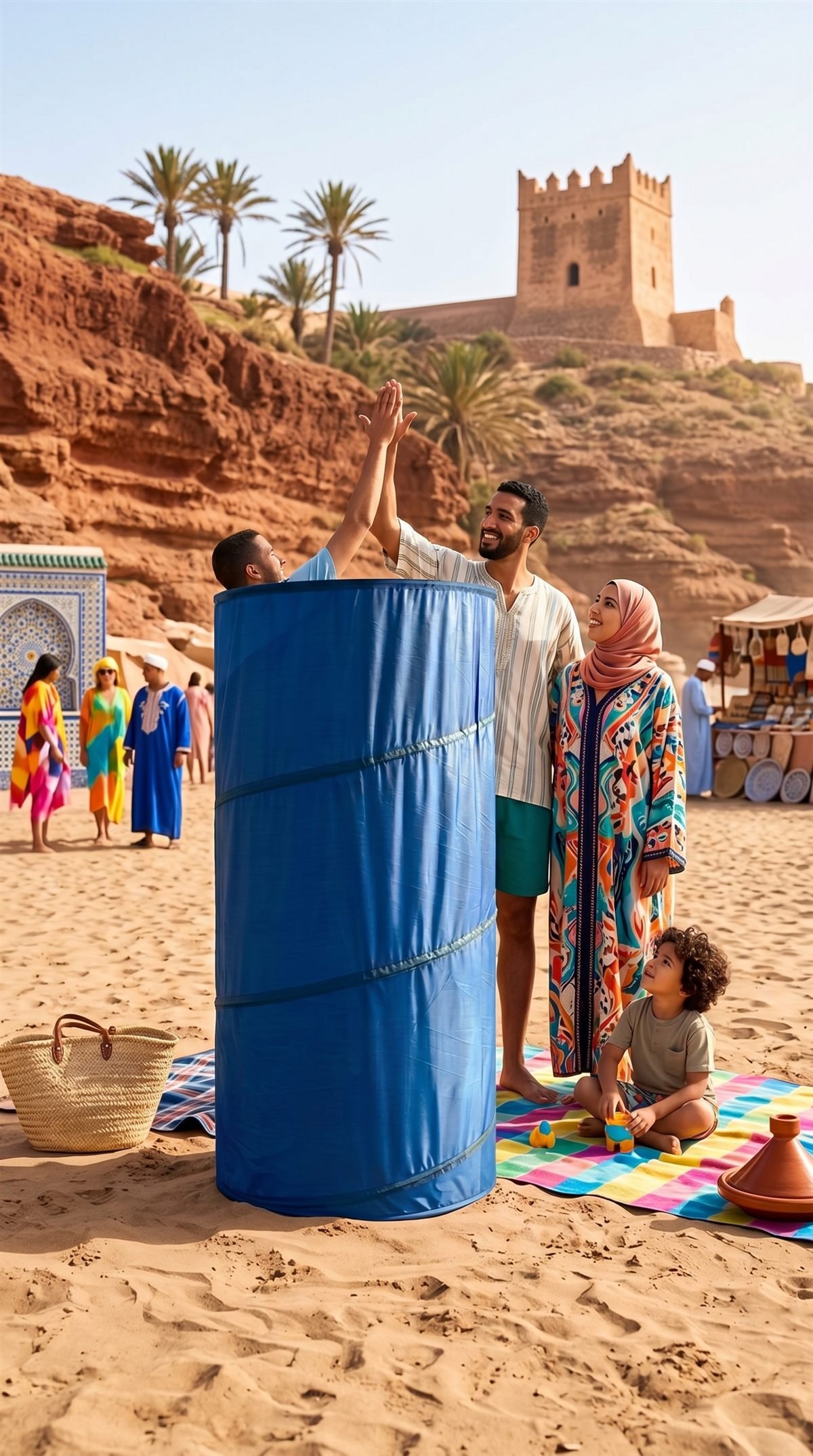 EASY POP UP - أزرق